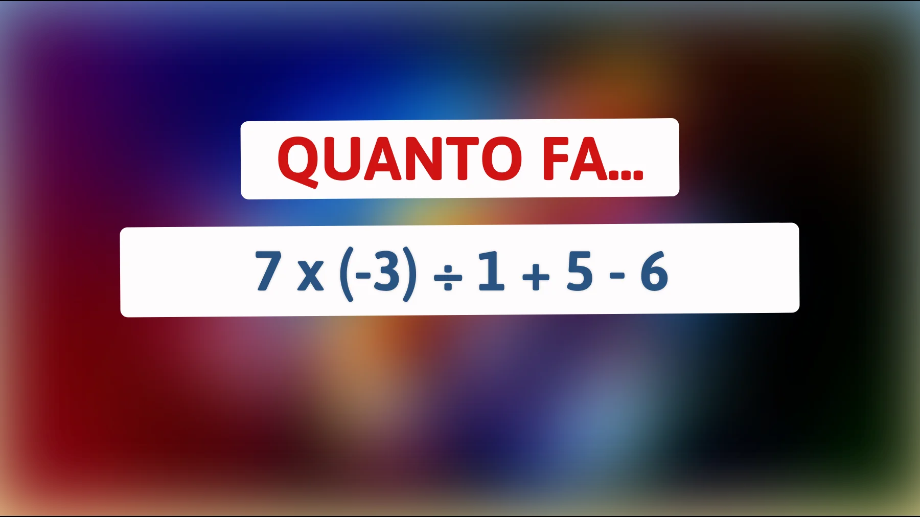 Scopri l'errore che il 90% delle persone commette con questo semplice quiz matematico: hai il cervello di un vero genio?"
