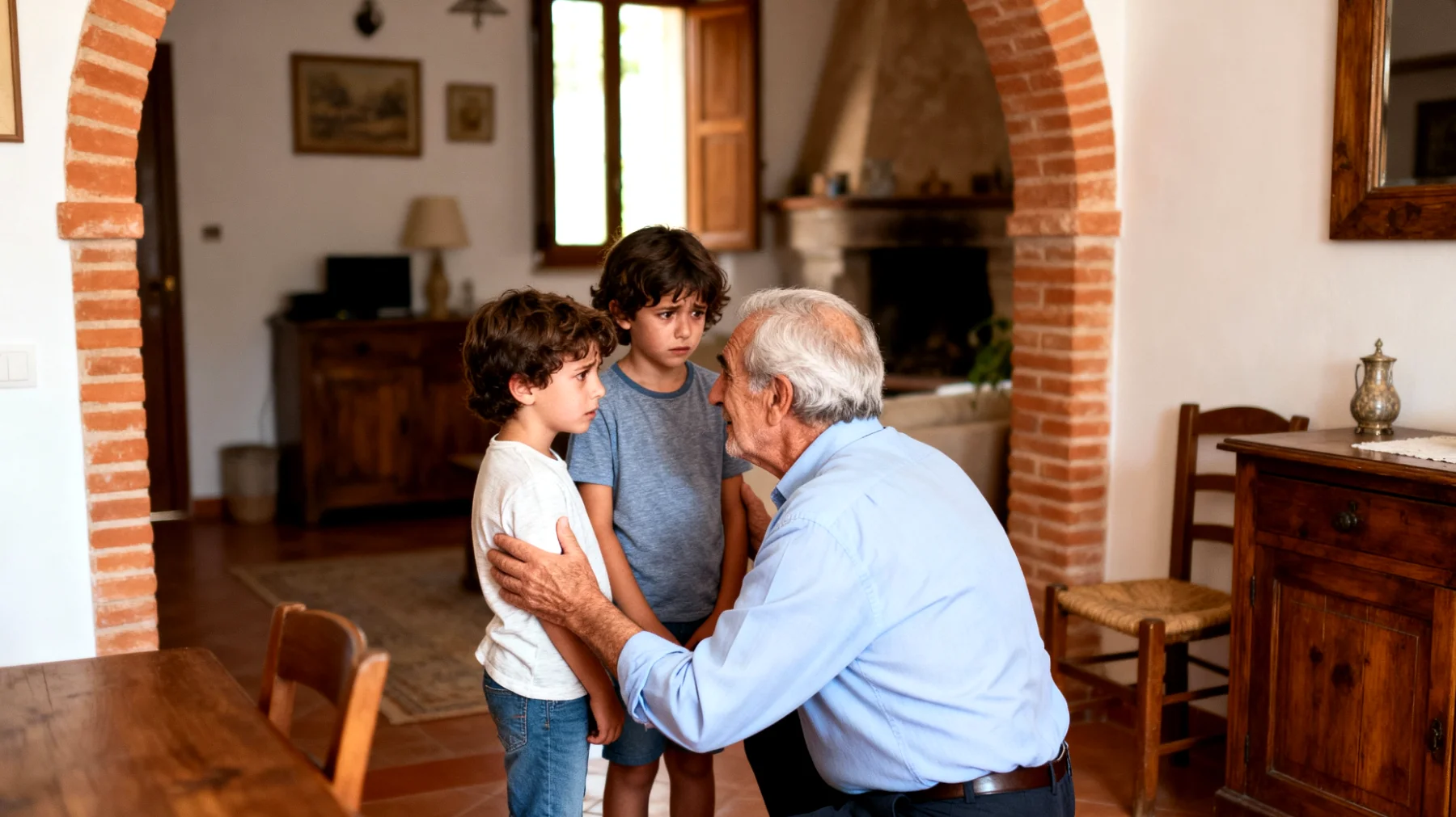 Il nonno fatica a gestire le reazioni di paura e resistenza dei nipoti bambini di fronte ai cambiamenti familiari, come trasferimenti, cambio scuola o nuove routine, non sapendo come rassicurarli e accompagnarli in queste transizioni."