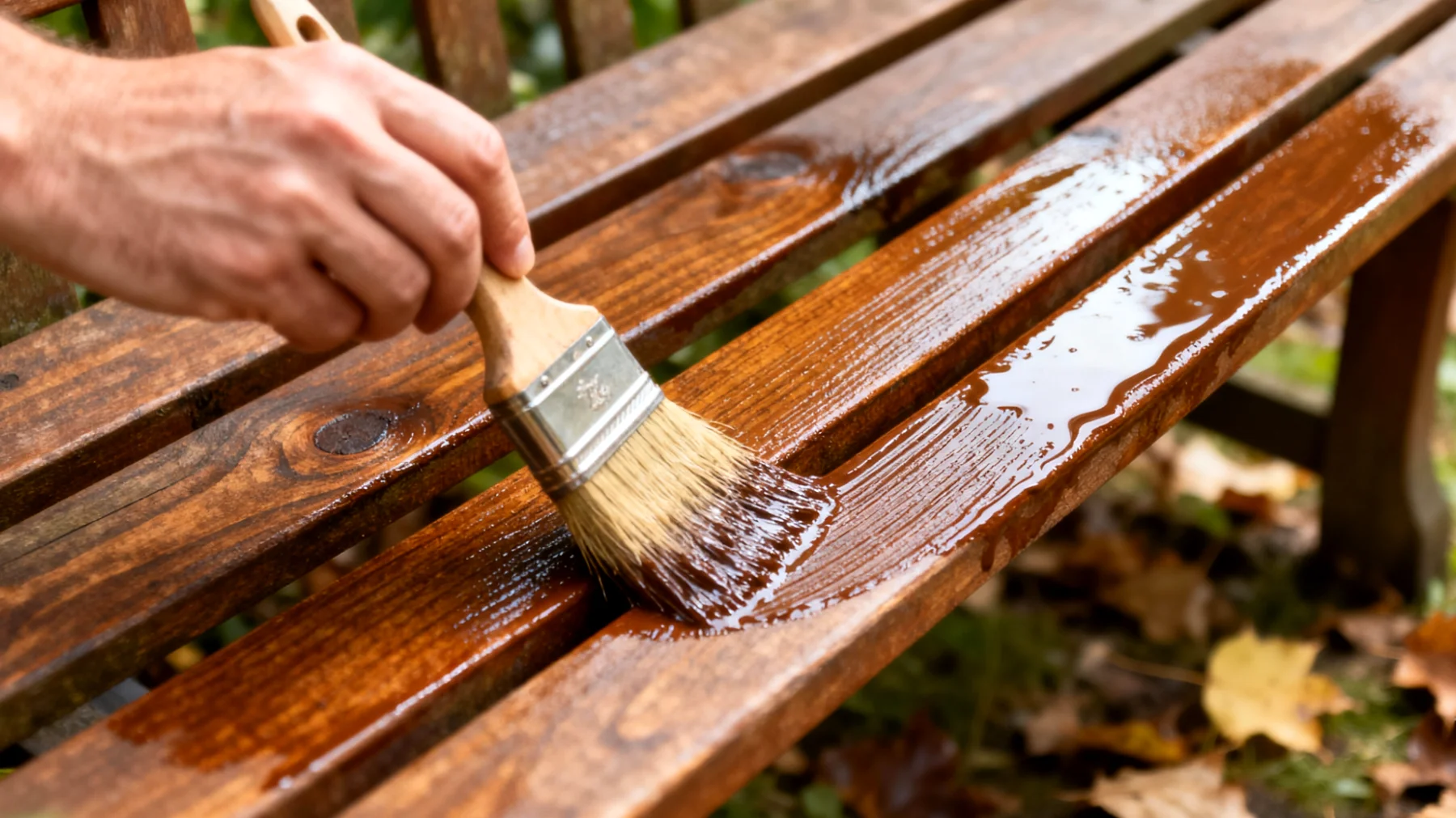 Panchina da esterno"