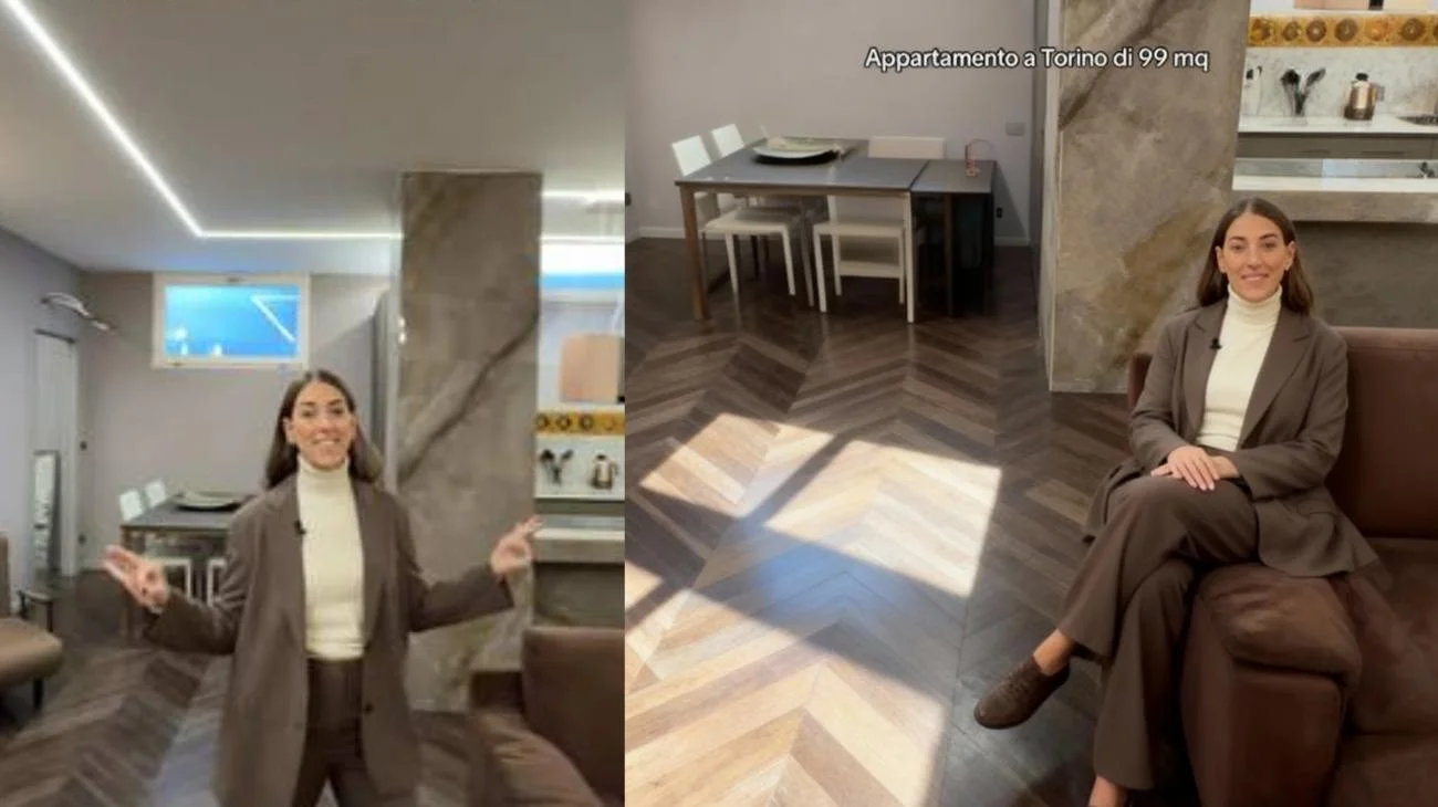 Appartamento in pieno centro a Torino di 99 mq completamente ristrutturato e arredato 🏡 Richiesta: 448.000 € Codice: 13708 #immobiliare #hometour #appartamento #housetour #casa"