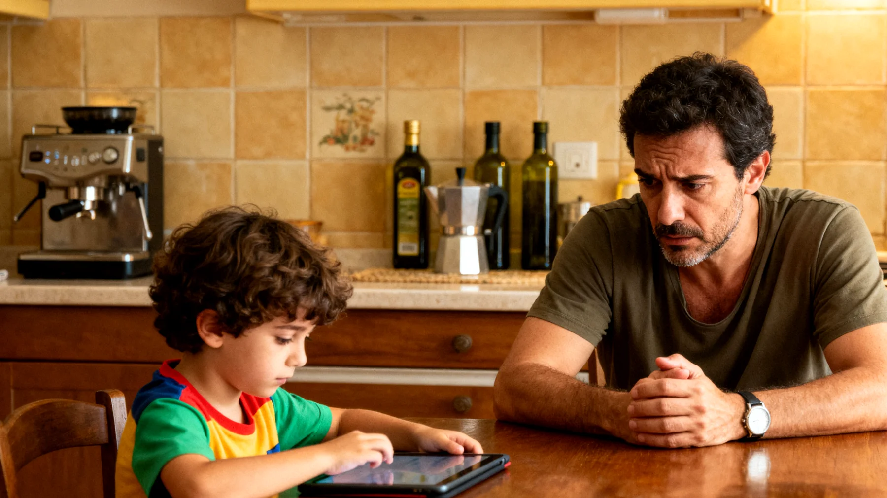 Genitori che faticano a comprendere e gestire il divario valoriale e culturale con i propri bambini, percependo i cambiamenti educativi moderni come una minaccia alla propria identità genitoriale"